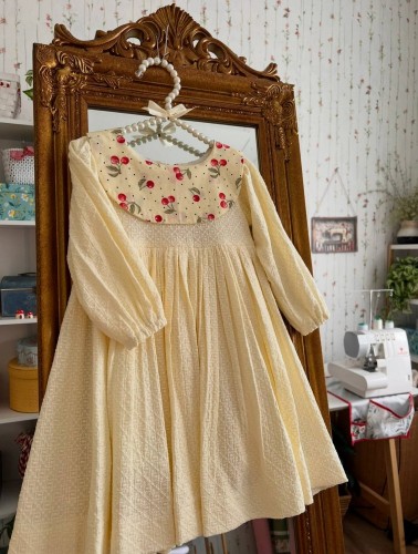 سلة كرز (كم طويل نقشة 2)